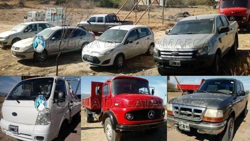 Secuestraron 47 vehículos en puestos camineros