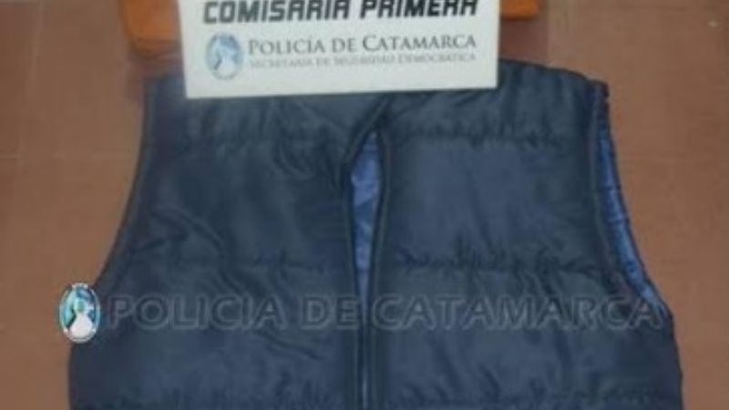 Recuperan prendas de vestir