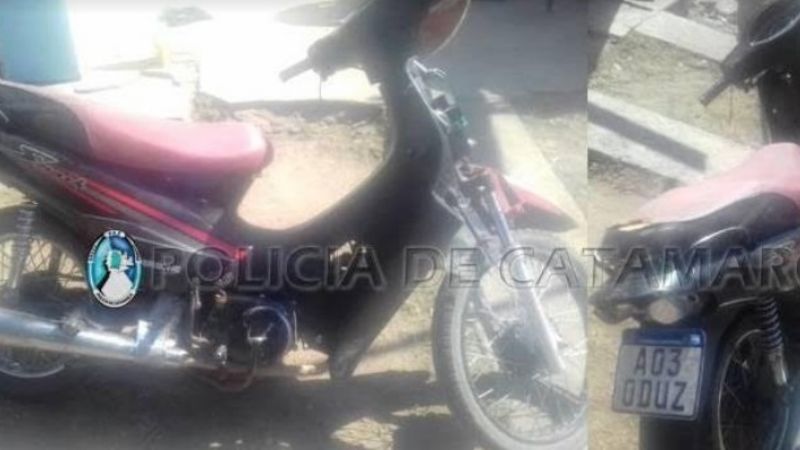 Derrapó y se lesionó