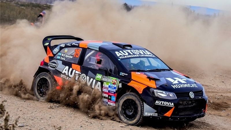 Podio de Antonio Prevedello y Walter D’Agostini