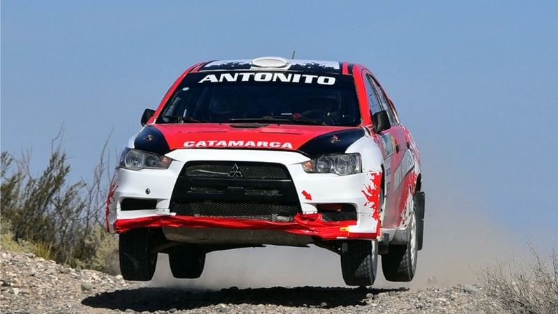 Podio de Antonio Prevedello y Walter D’Agostini