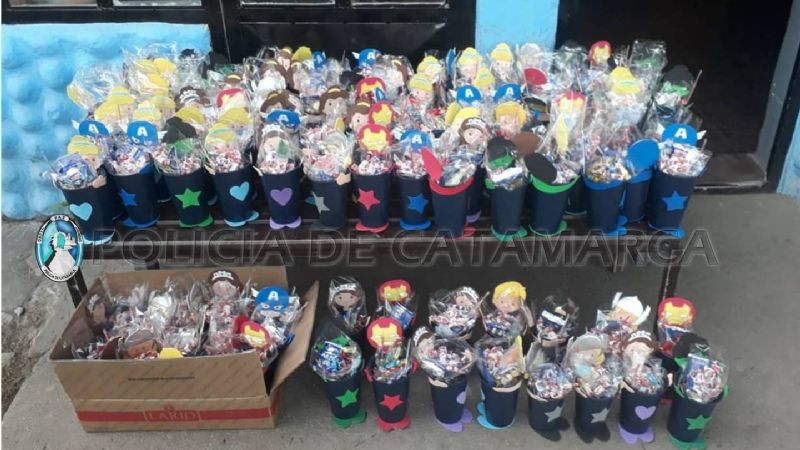 Motoristas del COEM Kappa realizaron festejos por el Día del Niño