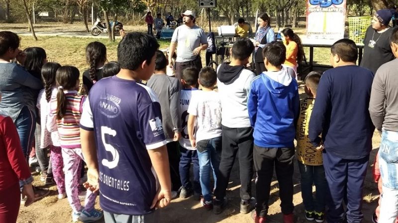 Los niños de  Sumalao tuvieron el festejo de su “día”
