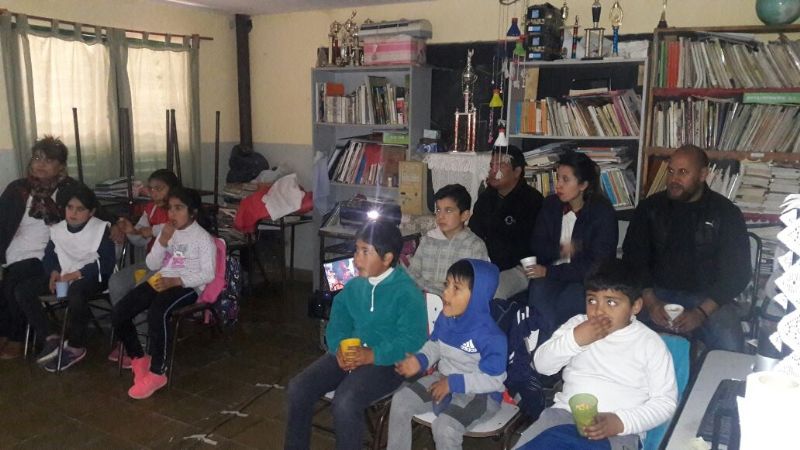 El Cine Móvil llega con sus proyecciones a Aconquija