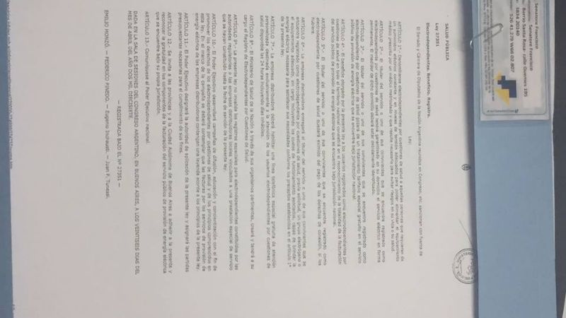 Catamarca beneficia a 29 pacientes electrodependientes