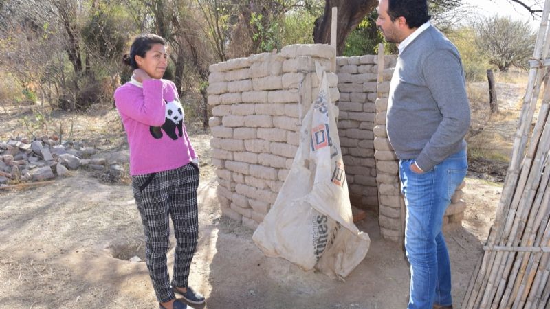 En Santa María comenzó la “erradicación de baños letrinas”