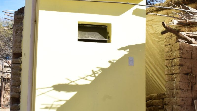 En Santa María comenzó la “erradicación de baños letrinas”