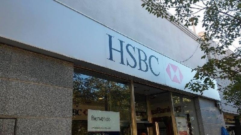 Sucursal del banco HSBC cierra sus puertas