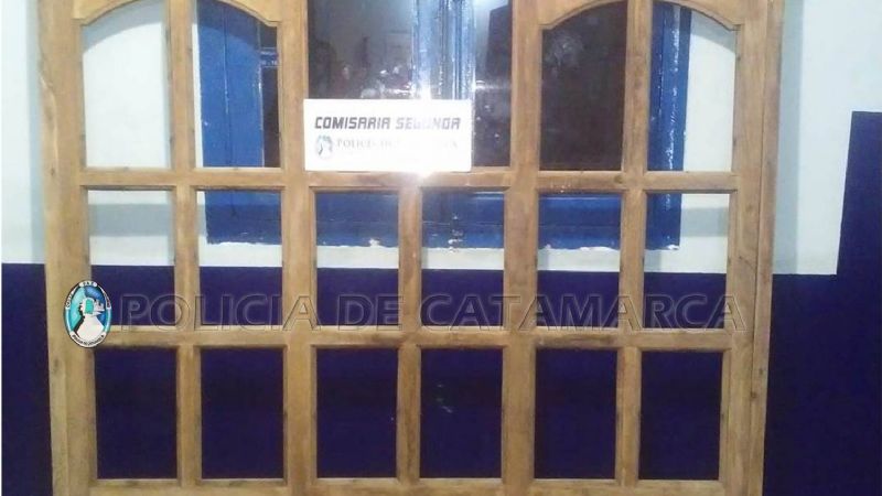Recuperan una ventana robada
