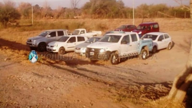 Gran cantidad de vehículos secuestrados en megaoperativo