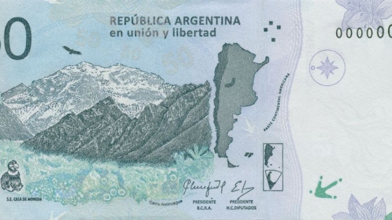 Así será el nuevo billete de $ 50 que comienza a circular mañana