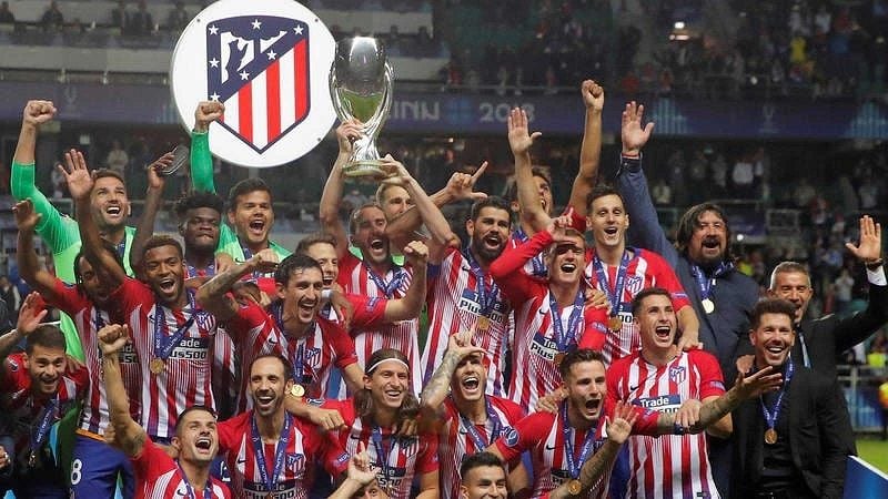 Atlético de Madrid le ganó la Supercopa al Real