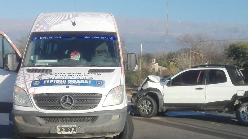 Varios heridos tras un accidente en la Av. Circunvalación