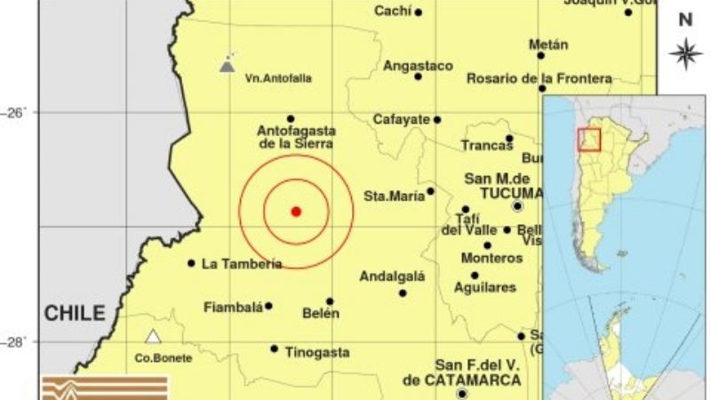 Temblor en el Oeste