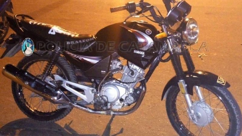 Choque de motos: Un menor herido
