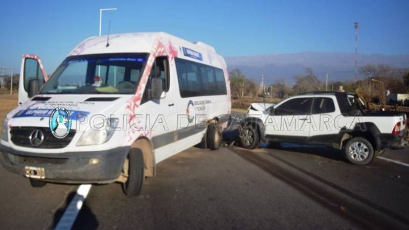 Varios heridos tras un accidente en la Av. Circunvalación