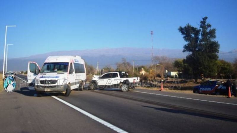 Varios heridos tras un accidente en la Av. Circunvalación