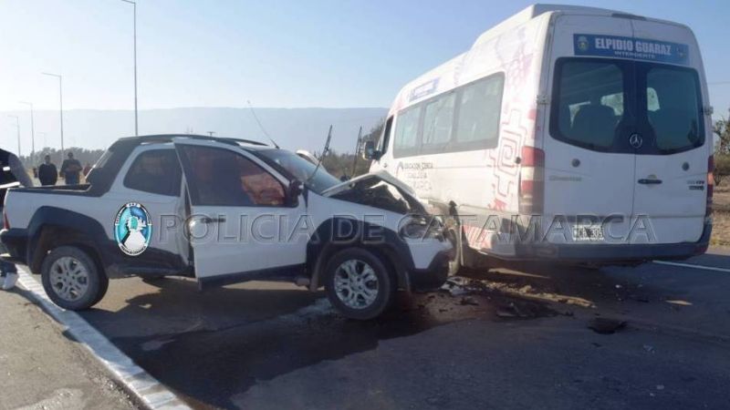 Varios heridos tras un accidente en la Av. Circunvalación