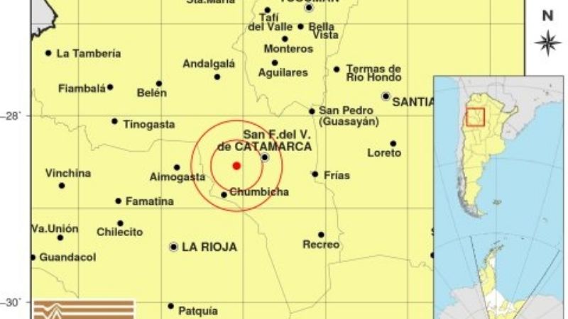 Temblor en la Capital