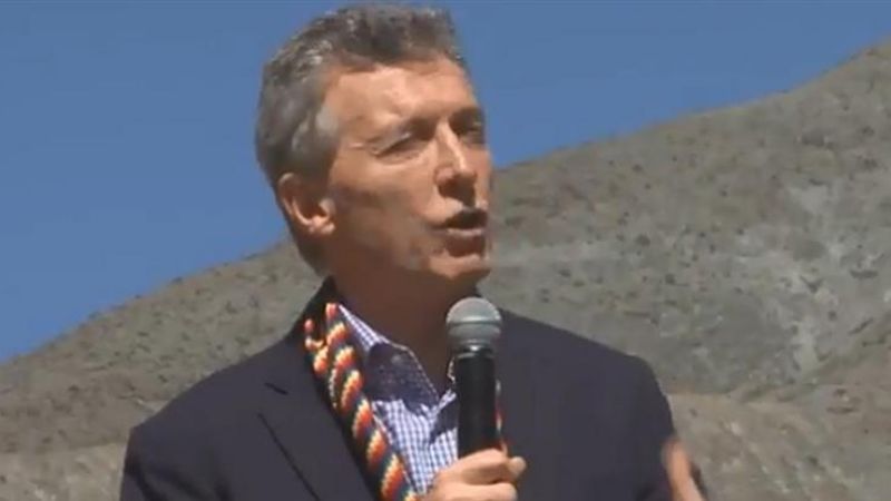 Macri: "Nace una Argentina que enfrenta los comportamientos mafiosos"