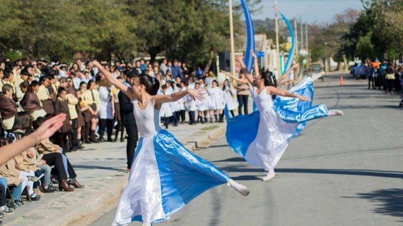 Acto en conmemoración al General San Martín, en FME