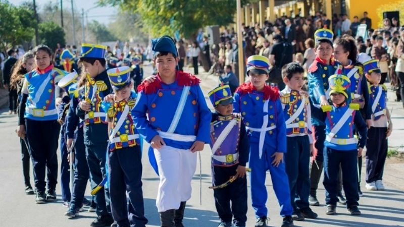 Acto en conmemoración al General San Martín, en FME