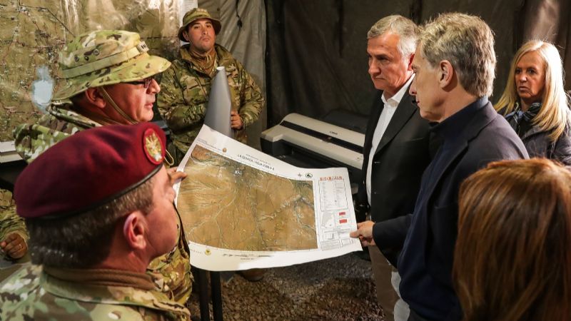 Macri desplegó a las Fuerzas Armadas para la seguridad interior