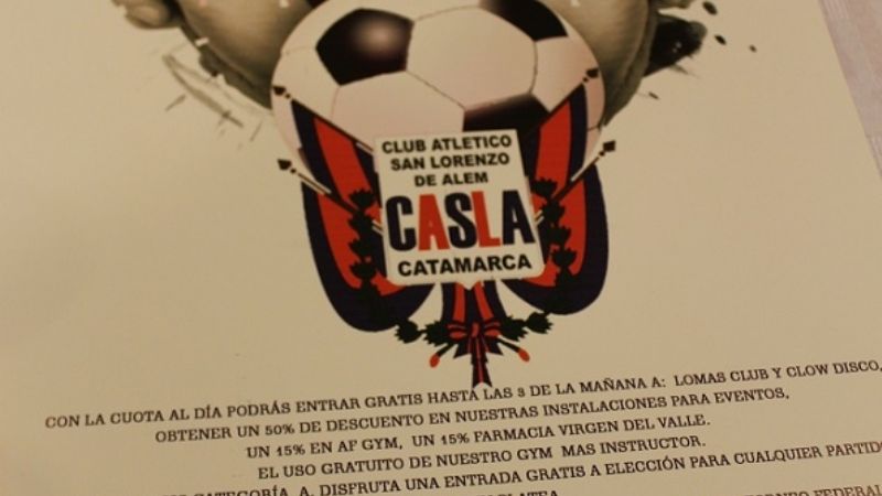 San Lorenzo con campaña de socios y amistoso en Santiago