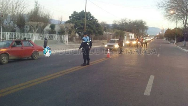 Un total de 15 vehículos secuestrados en Santa María