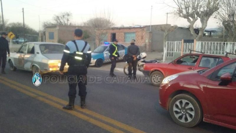 Un total de 15 vehículos secuestrados en Santa María