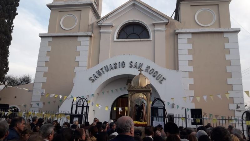 Procesión, Eucaristía y feria en el cierre de las fiestas de San Roque