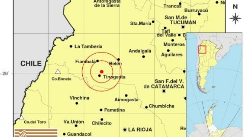 Agosto comenzó con tres temblores