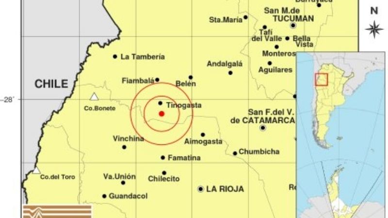 Agosto comenzó con tres temblores