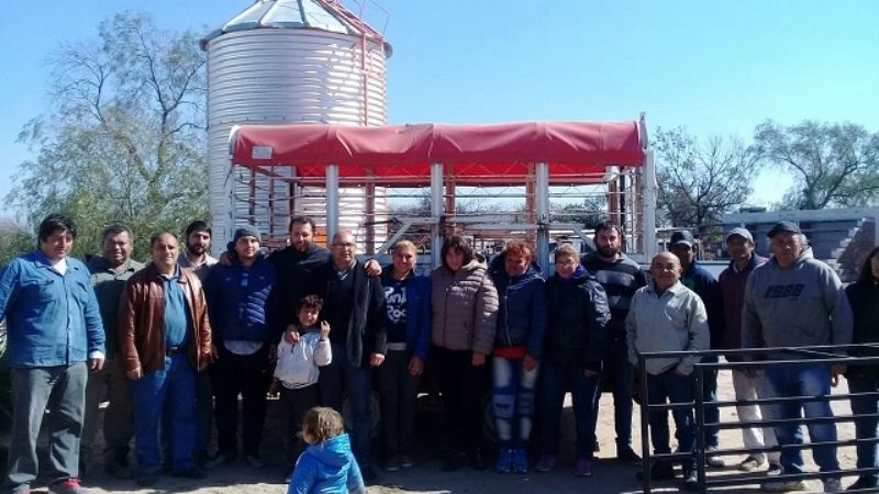 Agronomía de Zona: Hugo Corpacci visitó Recreo