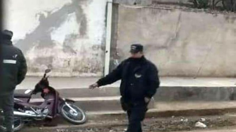 Accidente de circulación en Recreo