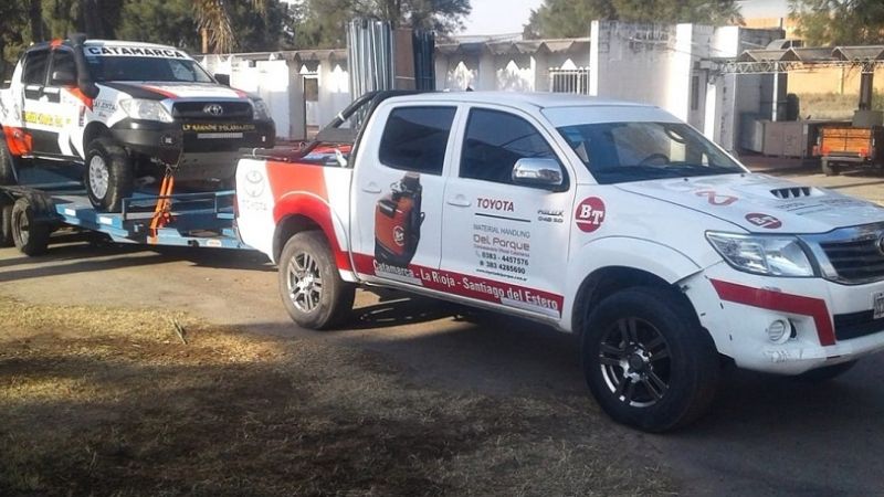 “Pepe” Demelchori rumbo al CaNav Rally de Fiambalá