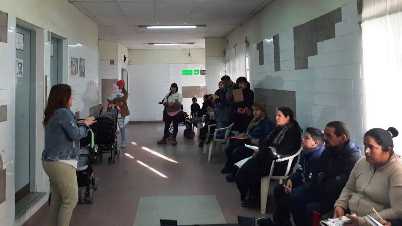 Capacitan sobre nutrición en los Centros de Salud