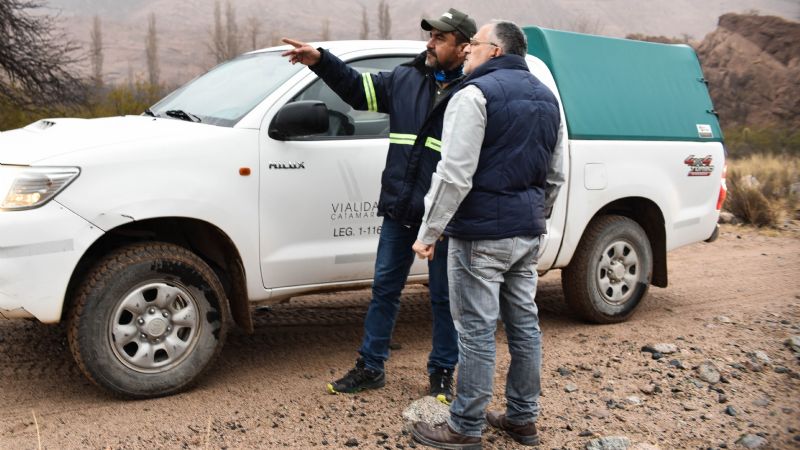 Empezó la primera etapa que busca trazar el acceso a El Tolar