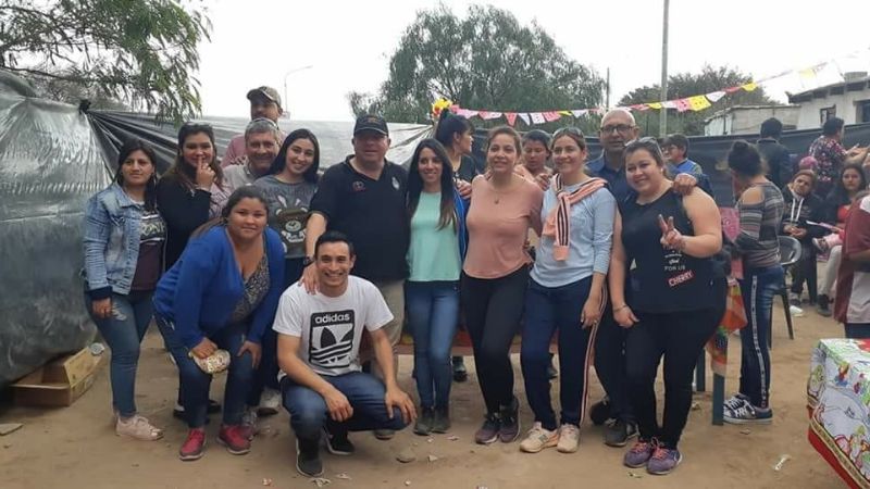 Festejo por el Día del Niño en Casa de Piedra