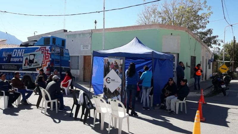 OSEP llega con la renovación de carné a Santa María y San José