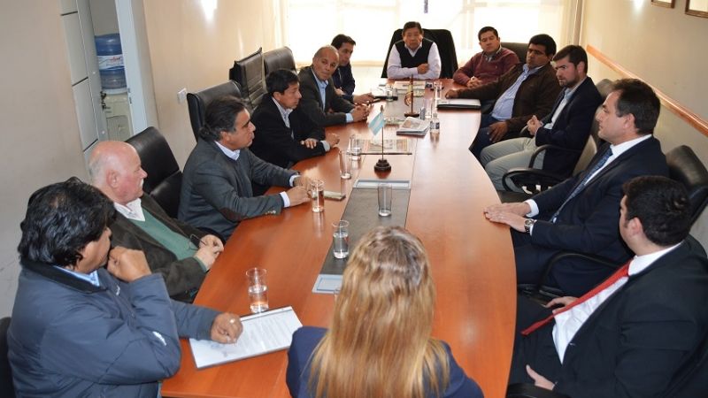 Senadores recibieron a funcionarios del Ministerio de Trabajo de la Nación