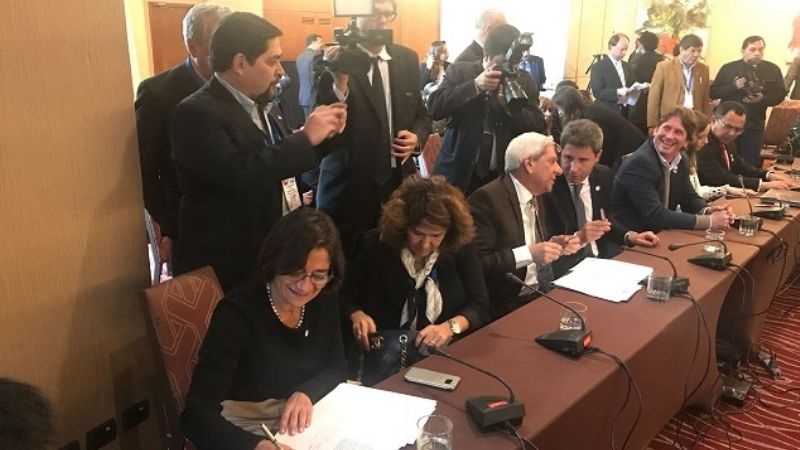 Corpacci en reunión Binacional de Intendentes y Gobernadores de la Frontera Común Chile