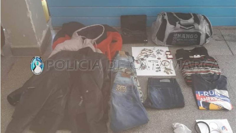 Un aprehendido y un demorado por un cuantioso robo en Andalgalá