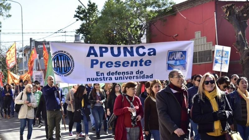 APUNCa defiende la universidad pública, gratuita, laica y cogobernada