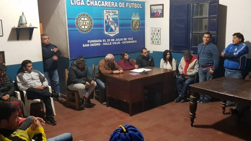 Apoyo de Valle Viejo al fútbol femenino chacarero