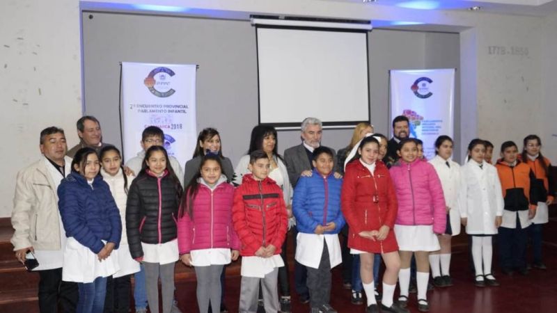 Se realizó el segundo Encuentro Provincial del Parlamento Infantil