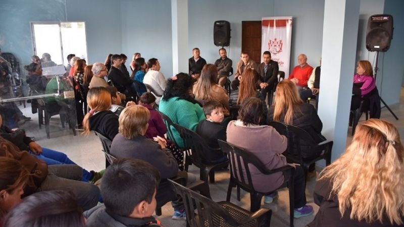 Presentaron a los vecinos la nueva comisaria de Sumalao