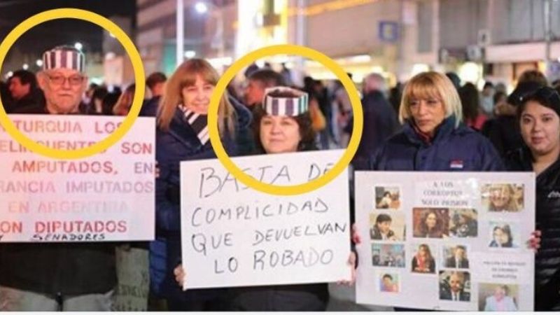 Dos militantes de Cambiemos fueron "testigos" de los allanamientos a Cristina