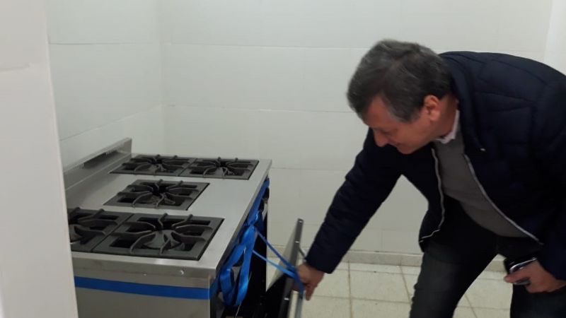 Inauguración de la ampliación y mejora de la cocina del Hospital de Icaño