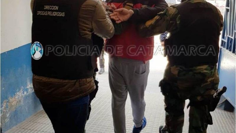 Trasladan  tucumano por narcotráfico